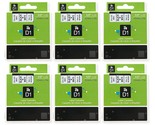 6-Pack Dymo D1 Label Tape Compatible For Dymo 45013 Labelmanager 160 280... - £32.47 GBP