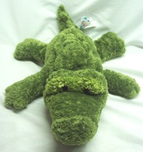 Mary Meyer Flip Flops Cute Soft Green Alligator 17&quot; Plush Stuffed Animal Toy - £15.58 GBP