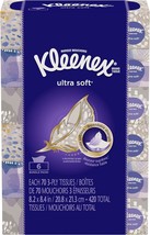 Kleenex Ultra Soft &amp; Strong Facial Tissues,70 Count 8.2 x 8.4in pack of 6 - £35.15 GBP