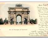Arc De Trionfo Parigi Francia Unp Udb Cartolina S17 - £2.38 GBP