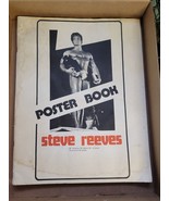 Steve Reeves POSTER BOOK muscle beefcake bodybuilding OVERSIZED photo book - $96.03