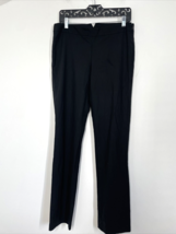 Theory 6 Black Wool Stretch Slim Leg Pants - £22.40 GBP