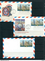 USA 1986 6 Postal Stationary cards 33c Chicago Skyline 11525 - £15.69 GBP