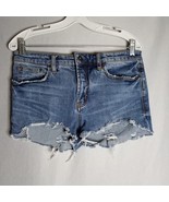 Free People Denim Shorts Womens Size 29 Junior Distressed Frayed Hem Sum... - $29.69
