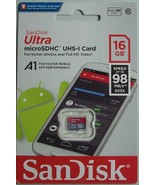 SanDisk 16GB Ultra Plus Micro SDHC UHS-1 Card speed 98 MB/s-653X Full HD... - €8,15 EUR SanDisk 16GB Ultra Plus Micro SDHC UHS-1 Card speed 98 MB/s-653X Full HD... - €8,15 EUR