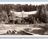 RPPC Lake Quinault Lodge Quinault Washington WA Ellis Photo 2811 Postcar... - £9.29 GBP