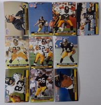 1991 Pro Set Series 1 Pittsburgh Steelers Team Set 10 Football Cards - £2.43 GBP
