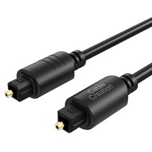Cablecreation 12Ft Digital Optical Audio Cable 2-Pack,, Ray Players &amp;More… - $37.98