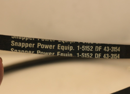 Genuine OEM Snapper 2 Stage Snow Thrower Belt 15152 Replaced by 7015152 - $15.65