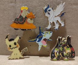 Official Pokemon Pins Lot Mimikyu Absol Sharpedo Camerupt and Zygarde - £15.20 GBP