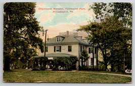 Philadelphia PA Chamounix Mansion Fairmount Park Pennsylvania Postcard H45 - $4.95