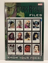 Dark Reign files know your foes Marvel comics - £2.35 GBP