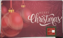 ANTI-FATIGUE Nonslip Pvc Floor MAT(18&quot;x30&quot;) Merry Christmas Tree Ornaments, Al - £19.48 GBP