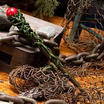 Ebros Greenman Vine Red Orb Fantasy Sorcery Wizard Cosplay Toy Magic Wan... - $328.55 MXN
