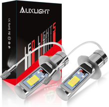 AUXLIGHT H3 LED Fog Light DRL Bulbs, 3000 Lumens Extremely Bright Bulbs ... - £21.48 GBP