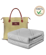 MG MULGORE Cooling Weighted Blanket 100% Natural Bamboo with Premium Gla... - £55.41 GBP
