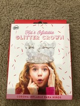 Kids Inflatable Glitter Crown, New Perfect For Parties Brand New - $6.76