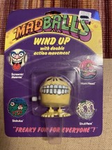 1986 MADBALLS Wind-Up Action Figure Monster WU Toy &quot;Skull Face&quot; Vintage NOS - £39.56 GBP