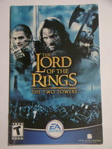 Playstation 2 - THE LORD OF THE RINGS - THE TWO TOWERS (Replacement Manual) - $8.00