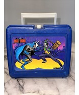 VINTAGE 1982 DC Comics Batman Joker Thermos Lunchbox Retro USAmade Plast... - $19.95