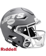 New York Jets Helmet Riddell Authentic Full Size SpeedFlex Style Slate A... - $1,032.60 CAD