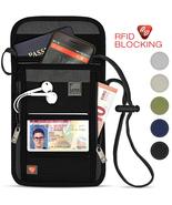 RFID Passport Holder, Leather RFID Blocking-Travel, Luggage, Money,Wallet, Pouch - $19.49