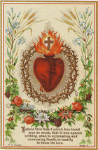 Sacred Heart of Jesus – 8.5x11&quot; Art Print - £9.48 GBP