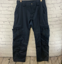 5.11 Tactical Series Pants Mens Sz 36/30 Blue Utility Cargo Work Pants - £23.73 GBP