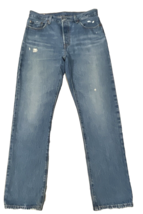 Levi’s 501 Premium Jeans Men&#39;s Tag 29x30 Fits 32x30.5 Straight Leg Distr... - $536.53 MXN