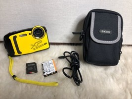 Fujifilm FinePix XP140 4K Yellow Waterproof Shockproof Digital Camera Te... - $193.05