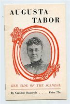 Augusta Tabor Her Side of the Scandal Signed - $11.88