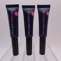 LOT OF 3 Loreal Infallible Paints Lip Color Lip Gloss 308 NAVY SPY - £10.08 GBP