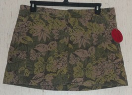 Nwt Womens Maurice Sasson Kikit Jeans Floral Camoflage Cargo Skort Size 14 - £22.03 GBP