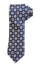 New Cremieux Men&#39;s Medallion Print Traditional Silk Neck Tie Variety Color - £35.47 GBP