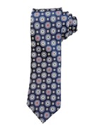 New Cremieux Men&#39;s Medallion Print Traditional Silk Neck Tie Variety Color - $54.69 CAD