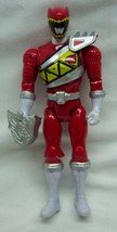 Power Rangers Red Ranger Dino Super Charge Double Strike Action Figure Toy - £11.87 GBP