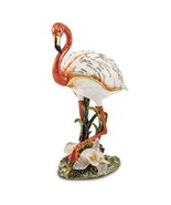 Bejeweled Large Mango Pink Flamingo Trinket Box  - €221,62 EUR