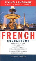 Living Language, French Coursebook 40 step by step lessons - $6.00