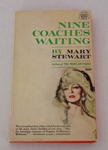 1964 Mary Stewart Nine Coaches Waiting Gothic Mystery Vintage Paperback - £11.97 GBP