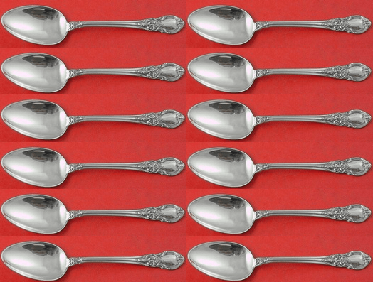 American Victorian by Lunt Sterling Silver Place Soup Spoon Set 12 pieces 6 5/8" - $949.41