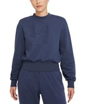 Nike Womens Plus Size Graphic Sweatshirt Color Thunder Blue/White Size 1X - £47.33 GBP
