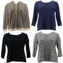 MUK LUKS French Terry Hoodies &amp; Dream Knit Henley Tops Sizes S - M - £23.34 GBP+