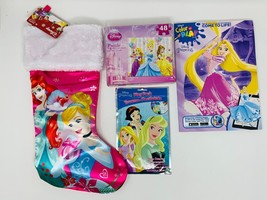 Disney Princess Christmas Stocking Bundle 5 Piece Set - £11.62 GBP
