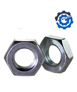 Lot M8-1.0 Hex Jam / Thin / Half Nut Zinc Plated Steel M8x1.0 Nut 8mm x ... - $19.91 CAD