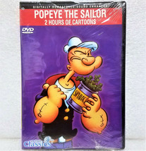 Popeye The Sailor 2 Hour DVD - by Cartoon Classics NEW! Sealed! - £7.98 GBP