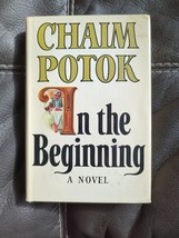 In the Beginning by Chaim Potok 1975 Book Club Hardcover Edition Dust Jacket Vtg - £7.58 GBP