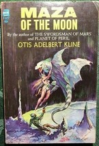 MAZA OF THE MOON by Otis Adelbert Kline (Frazetta cover) Ace pb F-321 - £9.48 GBP