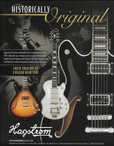 Hagstrom Viking Baritone Tremar Super Swede guitar advertisement 8 x 11 ad print - £3.31 GBP