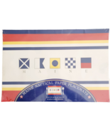 Maine Nautical Paper Placemats Lot Of 50 Leslie Evans Designs Sealed DWXX - $42.08 CAD