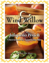 WIND AND WILLOW 1 Pack Jalapeno Peach Cheeseball &amp; Appetizer Mix~9 servings - £9.16 GBP